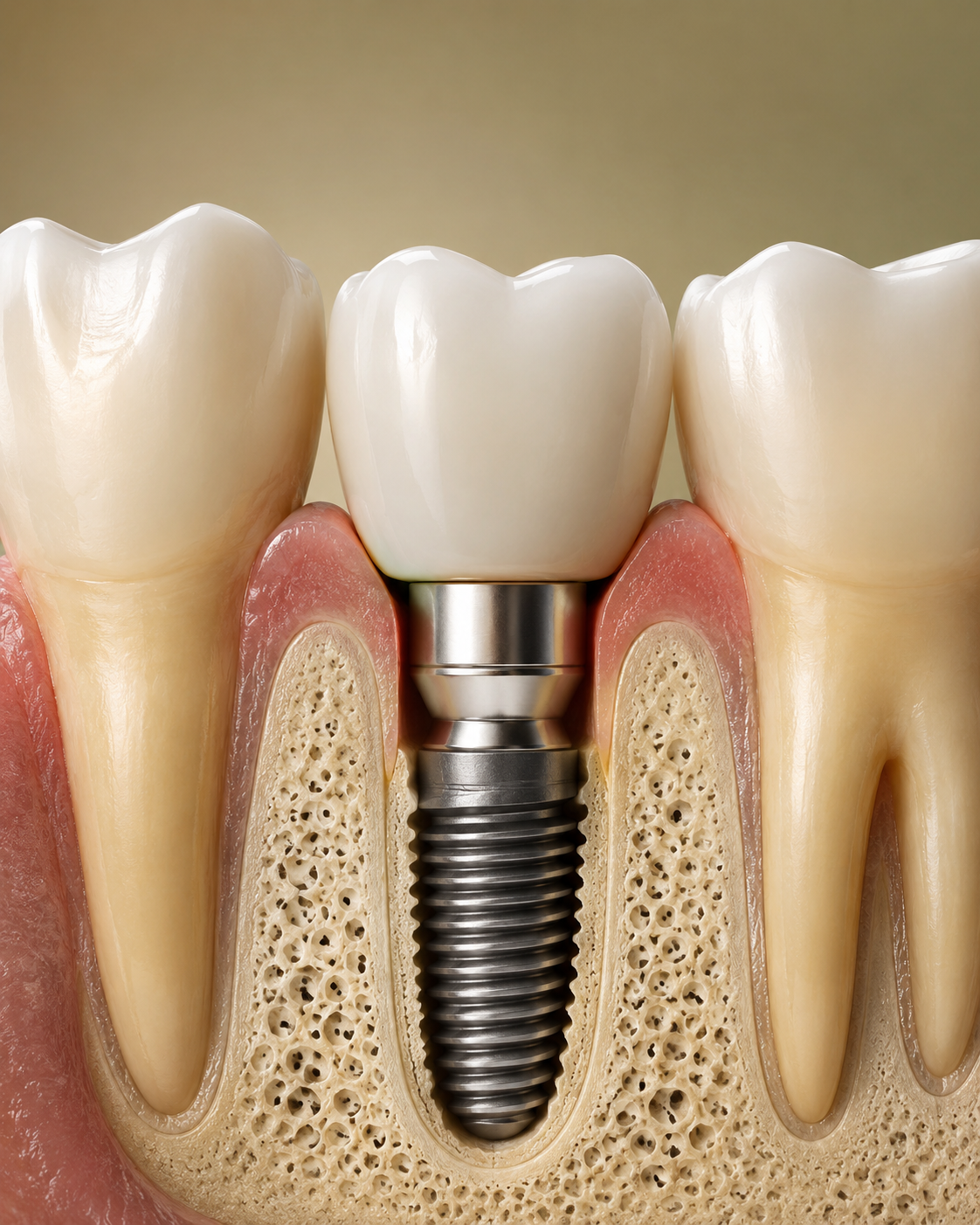 Imagem de implantes dentários